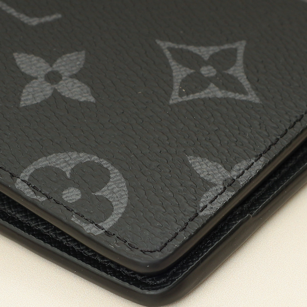 Louis Vuitton Monogram Eclipse Multiple Wallet-Louis Vuitton-THE CLOSET