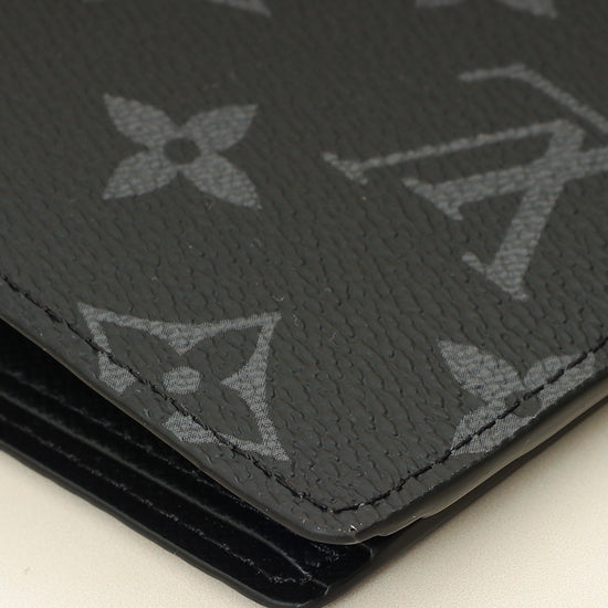 Louis Vuitton Monogram Eclipse Multiple Wallet-Louis Vuitton-THE CLOSET