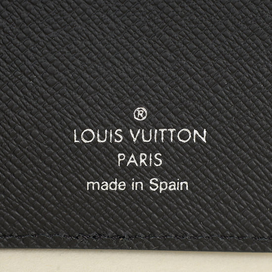 Louis Vuitton Black Pocket Organiser-Louis Vuitton-THE CLOSET