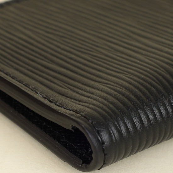 Louis Vuitton Black Pocket Organiser-Louis Vuitton-THE CLOSET