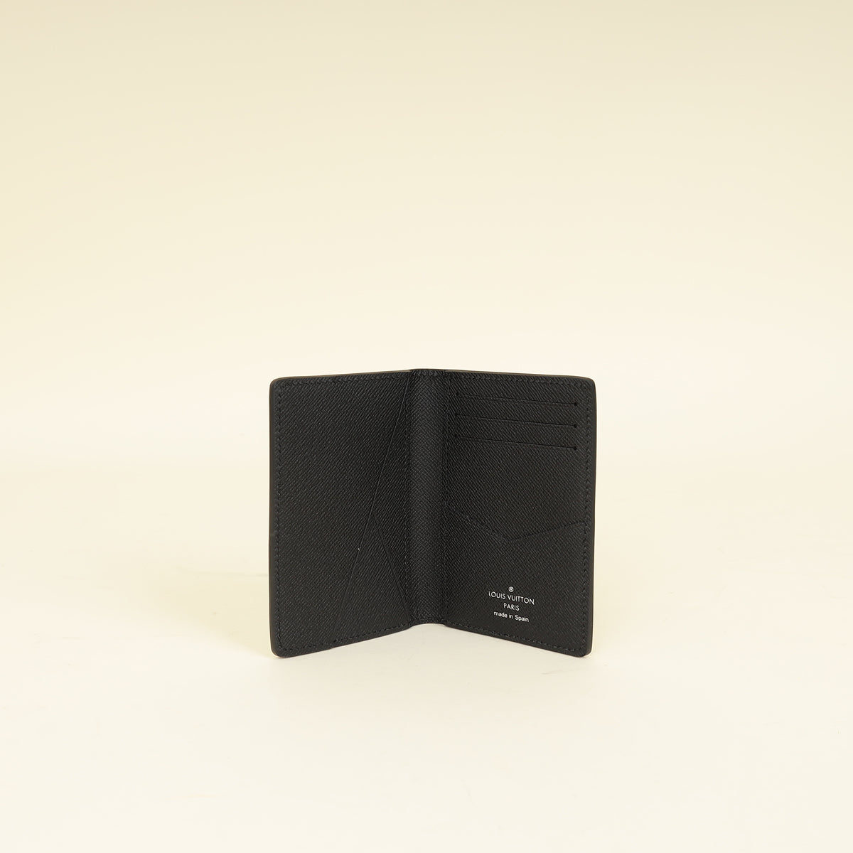Louis Vuitton Black Pocket Organiser-Louis Vuitton-THE CLOSET
