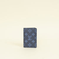 Louis Vuitton Navy Blue Monogram Shadow Pocket Organizer