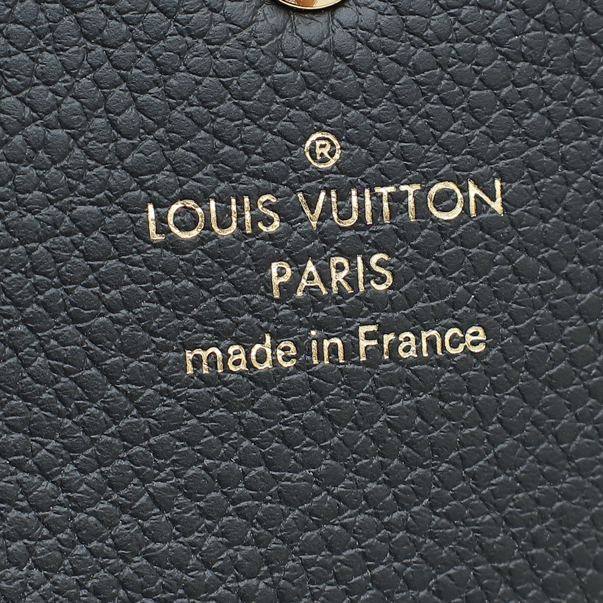 Louis Vuitton Black Monogram Empreinte Sarah Wallet