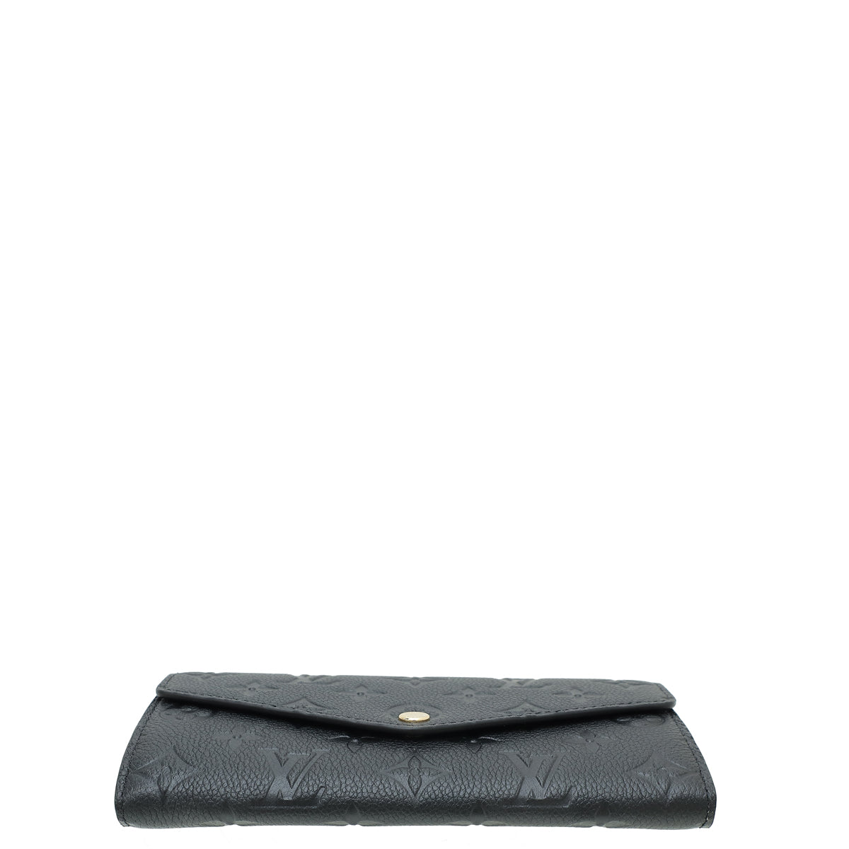 Louis Vuitton Black Monogram Empreinte Sarah Wallet