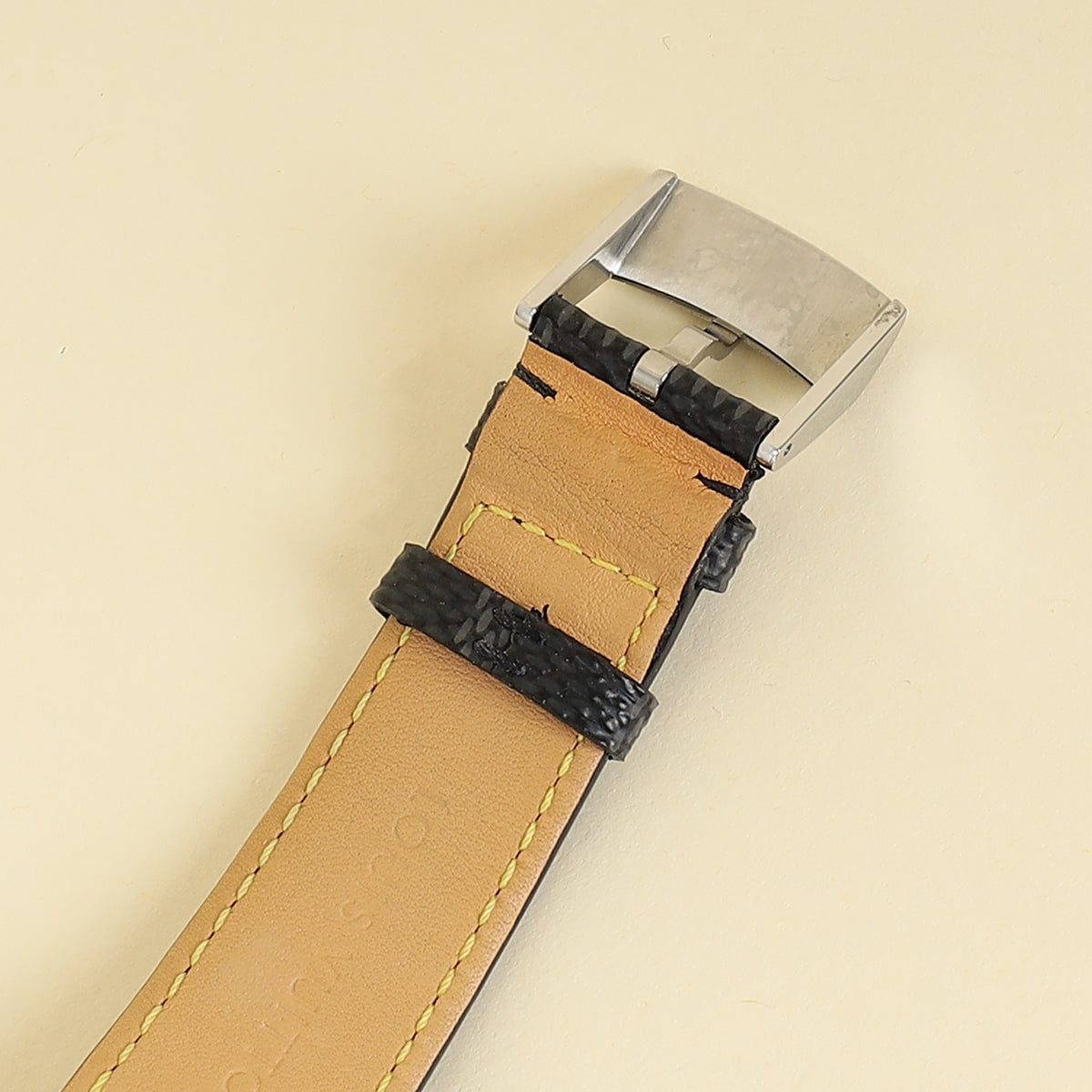 Louis Vuitton Stainless Steel Tambour GMT Automatic 41.2mm Men's Watch