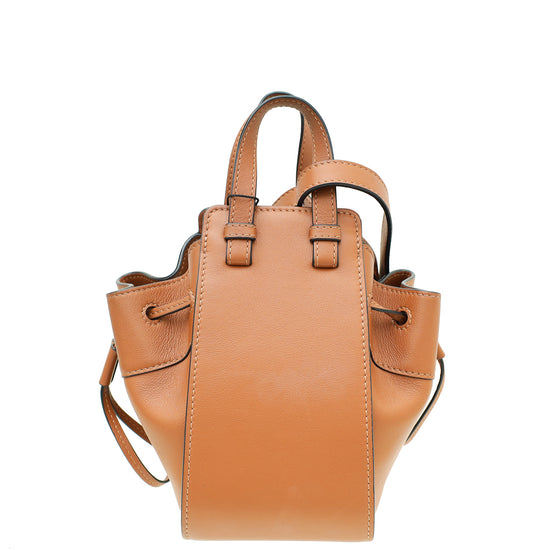 Loewe Tan Hammock Drawstring Classic Mini Bag