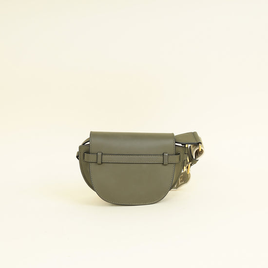 Loewe Khaki Mini Gate Dual Bag
