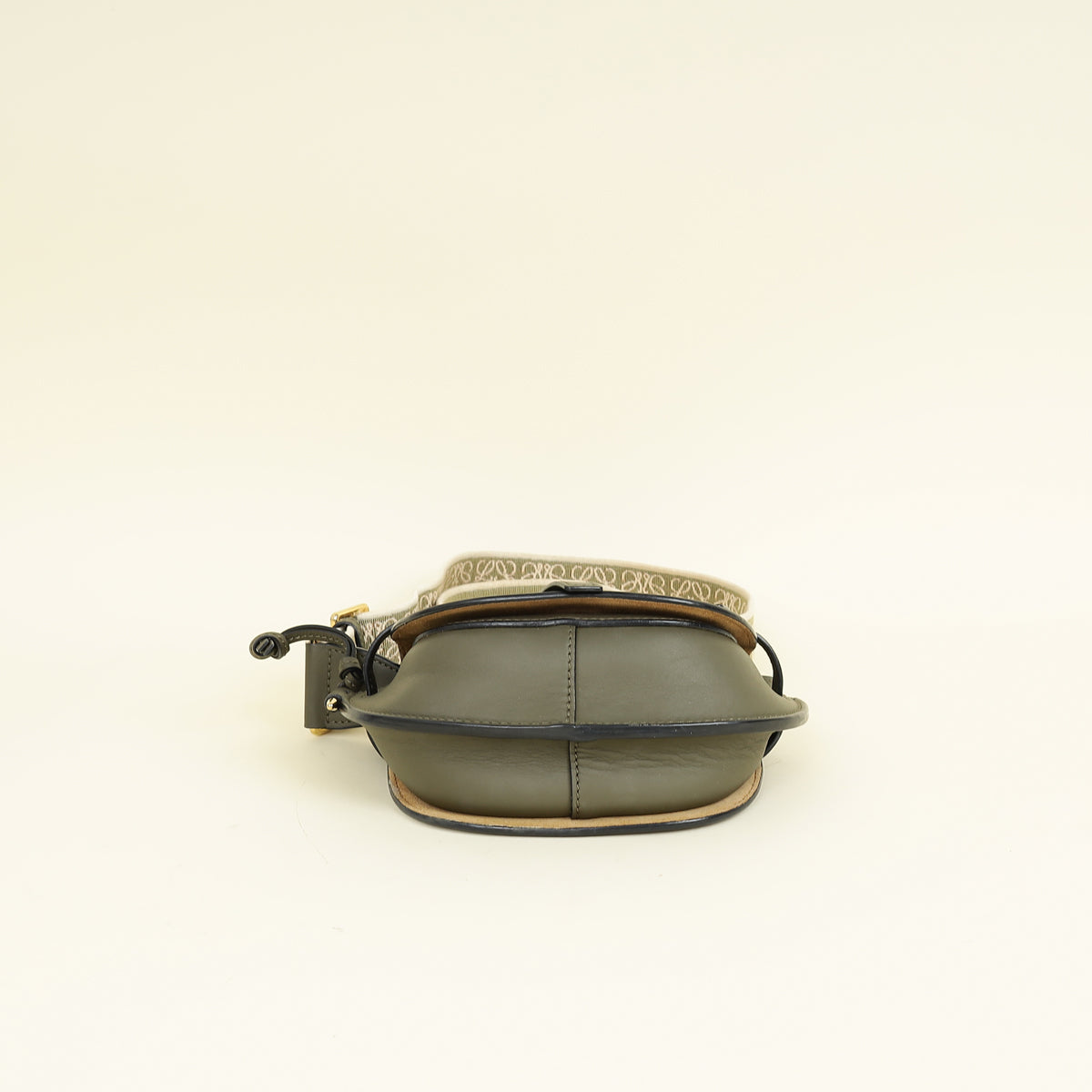 Loewe Khaki Mini Gate Dual Bag