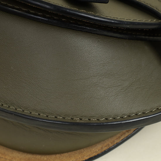 Loewe Khaki Mini Gate Dual Bag