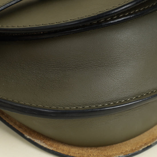 Loewe Khaki Mini Gate Dual Bag