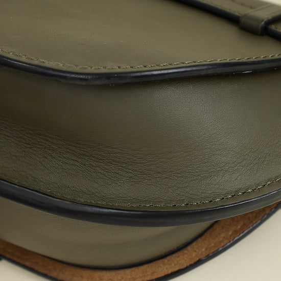 Loewe Khaki Mini Gate Dual Bag