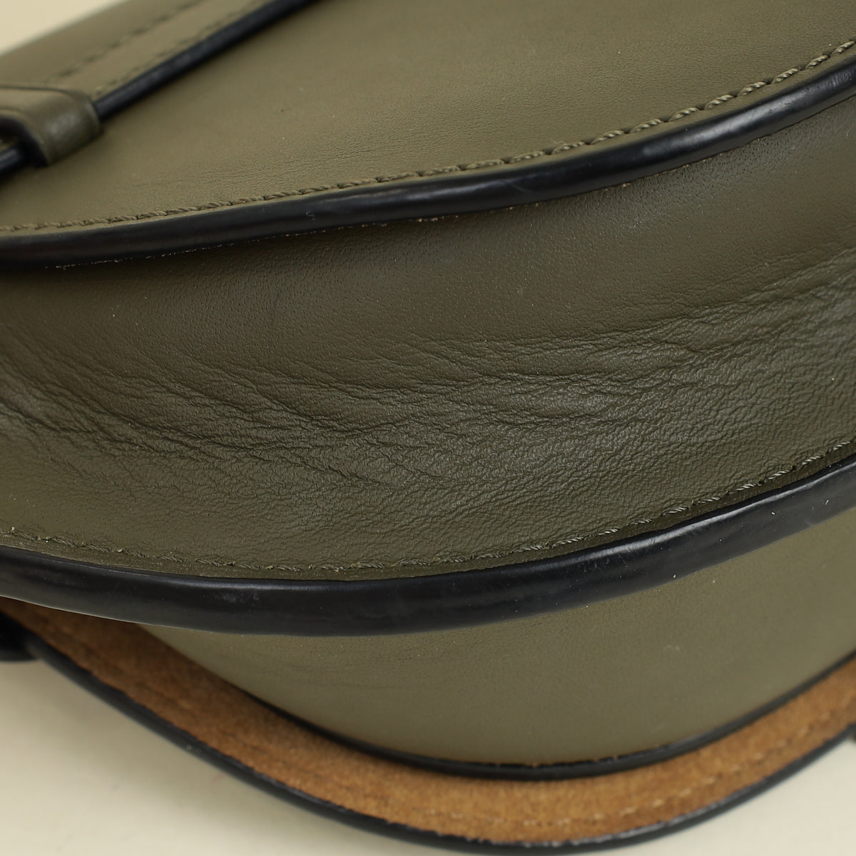 Loewe Khaki Mini Gate Dual Bag