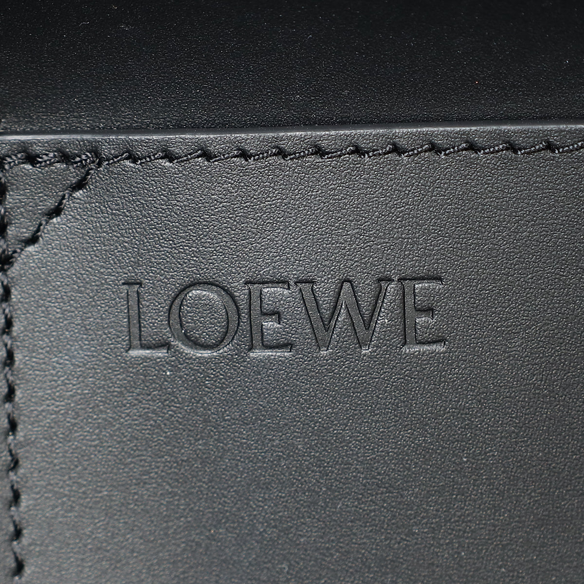 Loewe Bicolor Raffia Large LOEWE Font Tote Bag