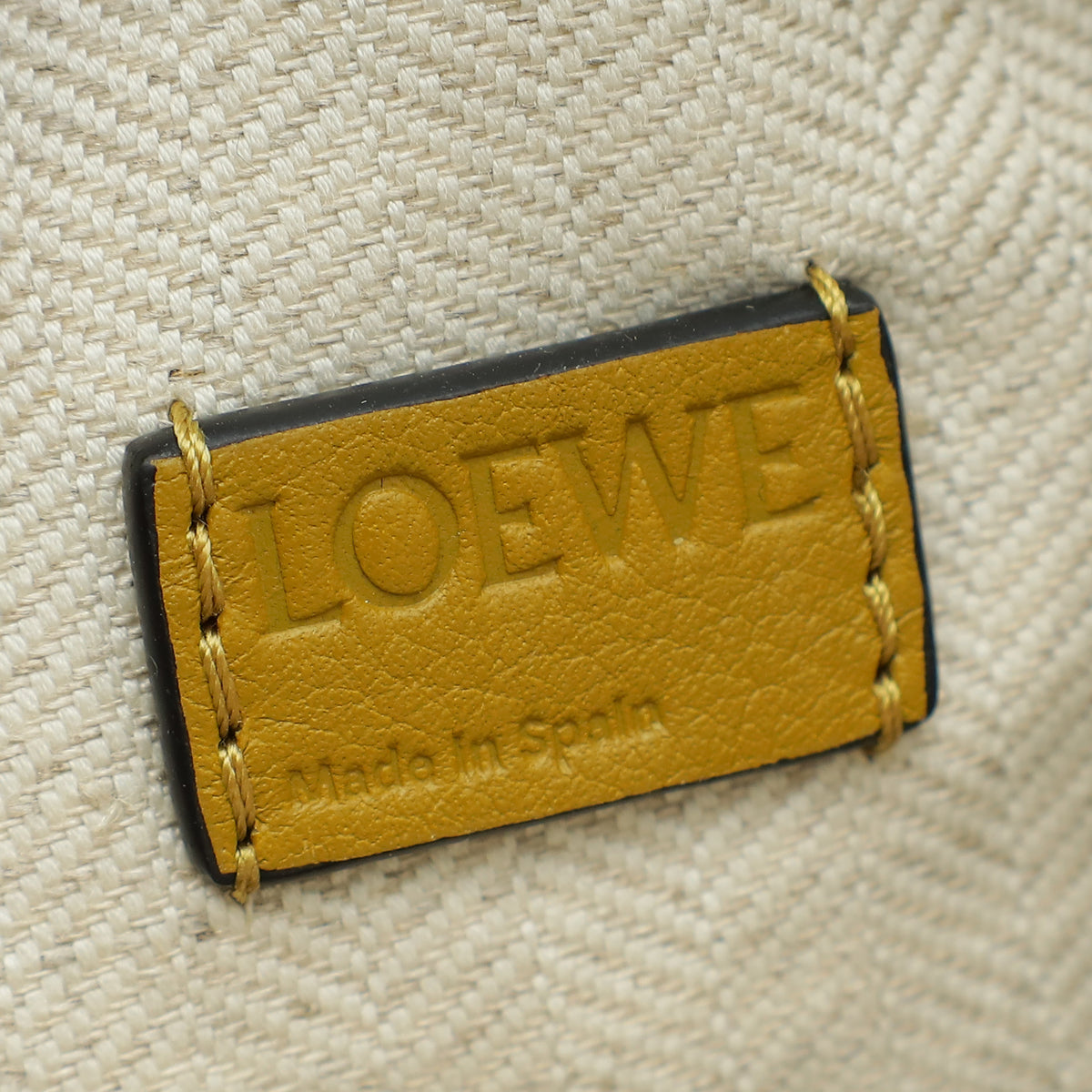 Loewe Bicolor Mini Puzzle Edge Top-Handle Bag