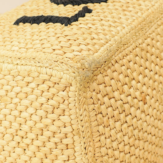 Loewe Natural Medium Font Tote Bag-Loewe-THE CLOSET