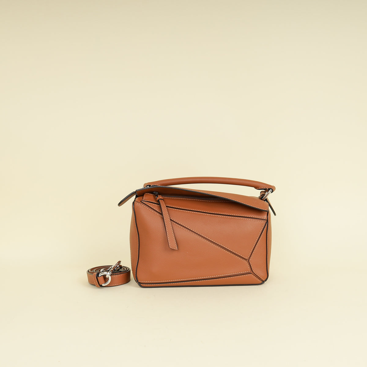 Loewe Brown Puzzle Edge Small Bag