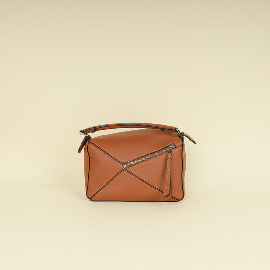 Loewe Brown Puzzle Edge Small Bag