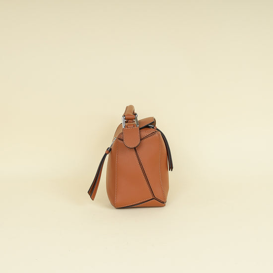 Loewe Brown Puzzle Edge Small Bag