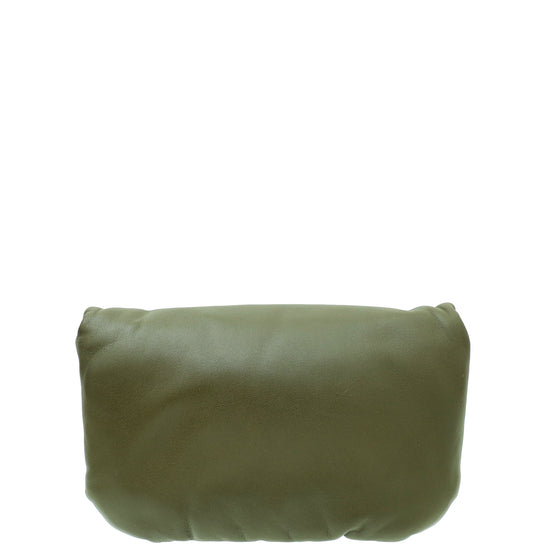 Loewe Kaki Puffer Goya Mini Padded Down Shoulder Bag