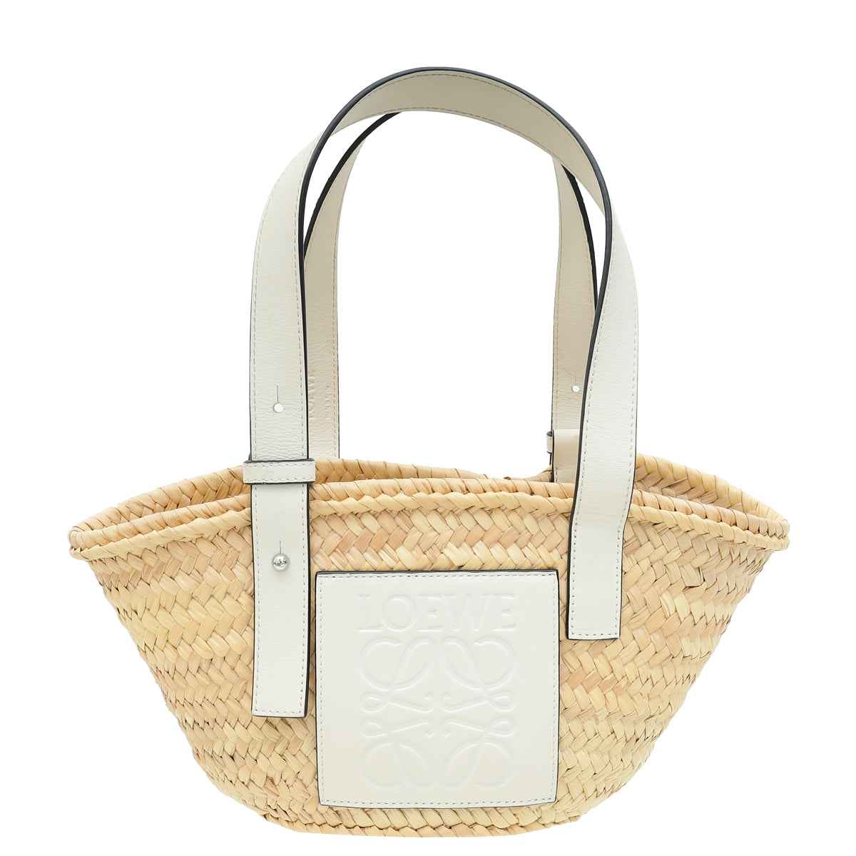 Loewe Bicolor Small Basket Bag-Loewe-THE CLOSET