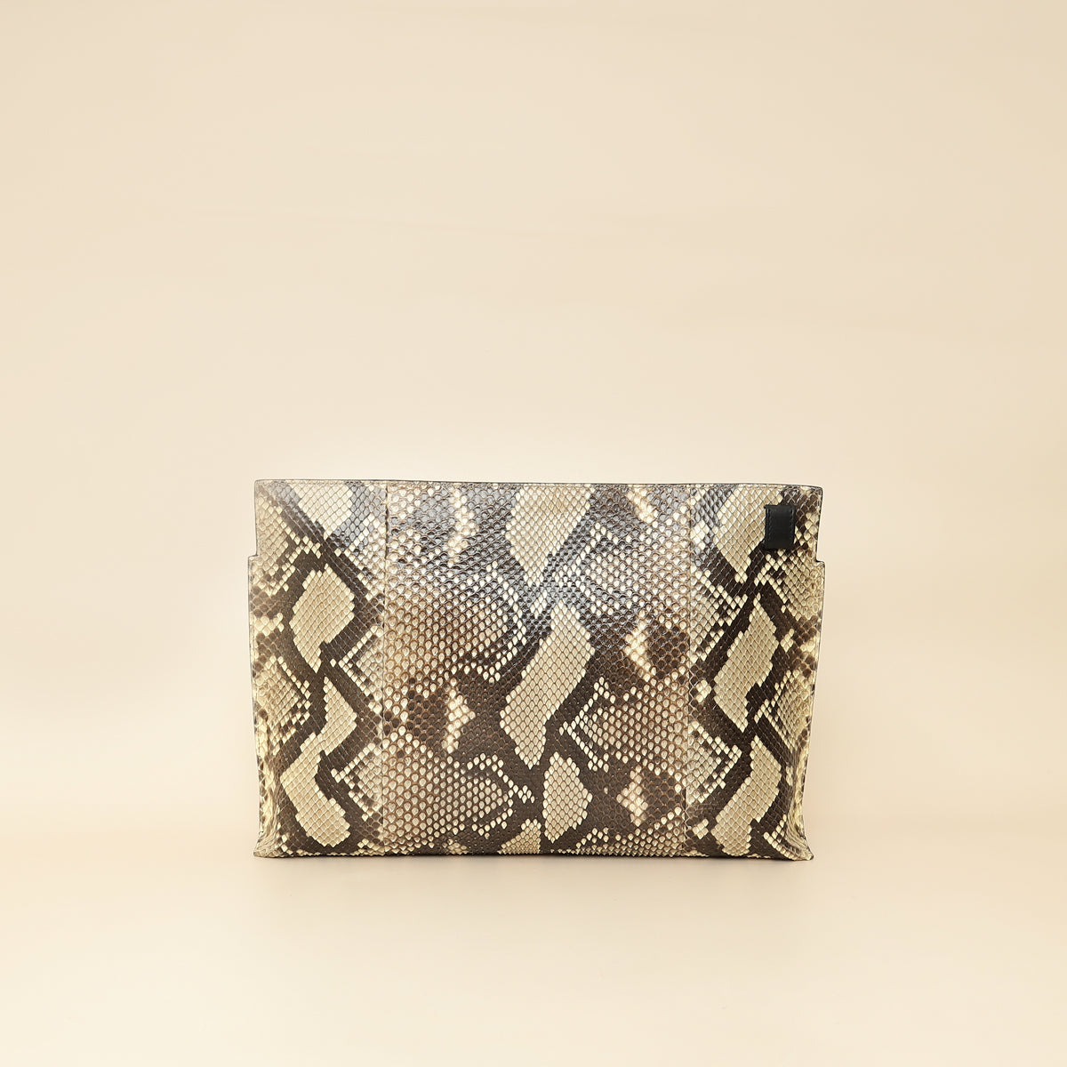 Loewe Bicolor Python Repeat T Pouch-Loewe-THE CLOSET