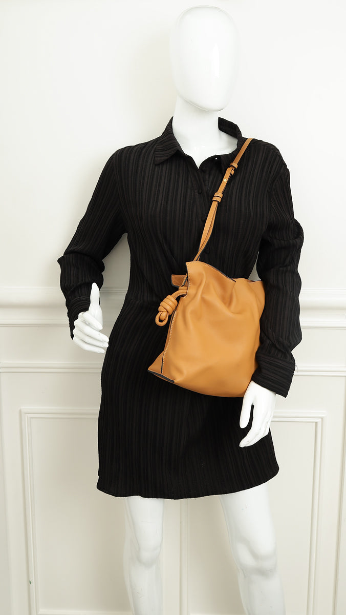 Loewe Caramel Flamenco Bag-Loewe-THE CLOSET