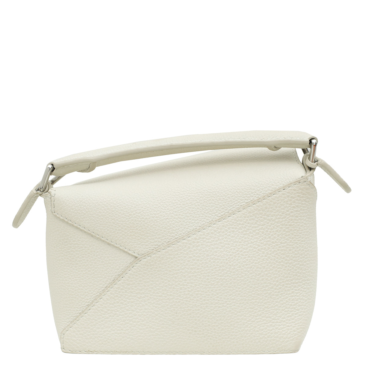 Loewe White Mini Puzzle Bag-Loewe-THE CLOSET