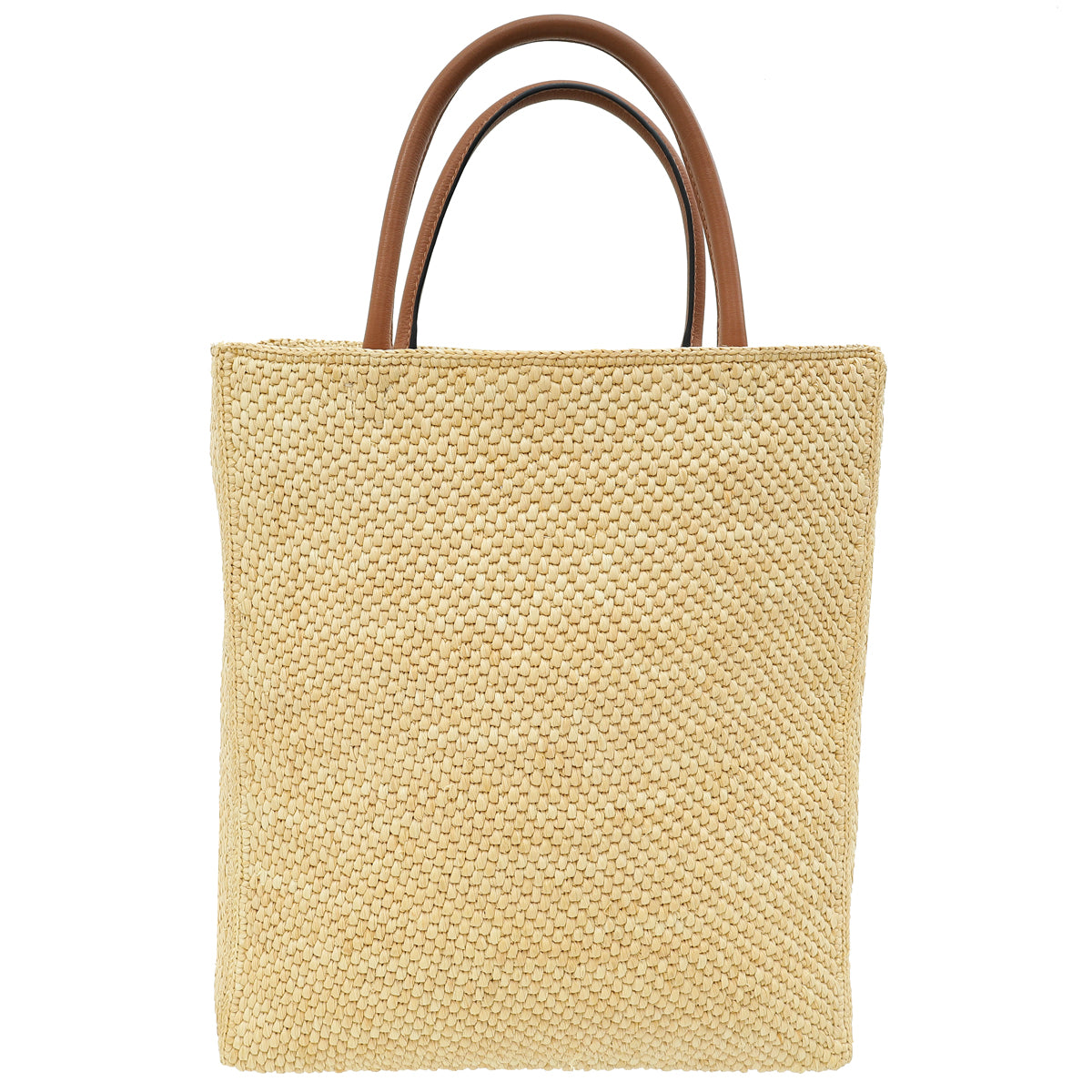 Loewe Bicolor Standard A4 Tote Raffia Bag-Loewe-THE CLOSET