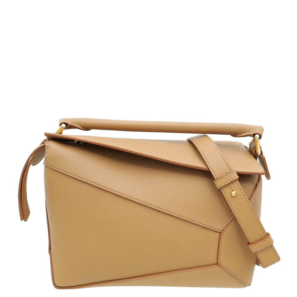 Loewe Toffee Puzzle Edge Small Bag-Loewe-THE CLOSET