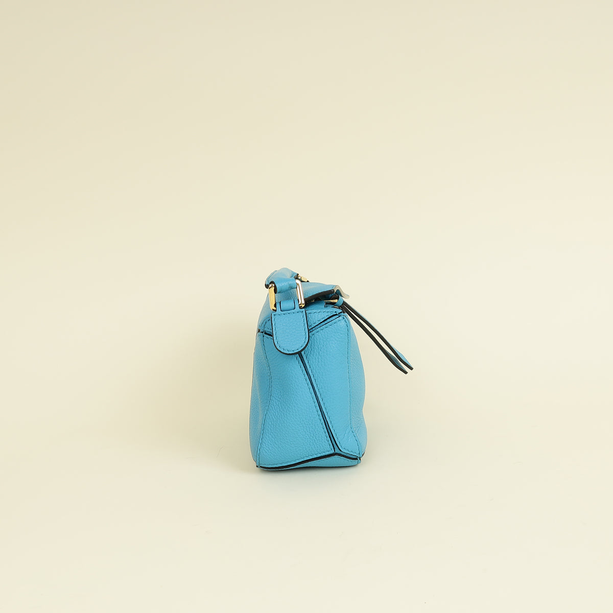 Loewe Cyan Puzzle Edge Mini Bag