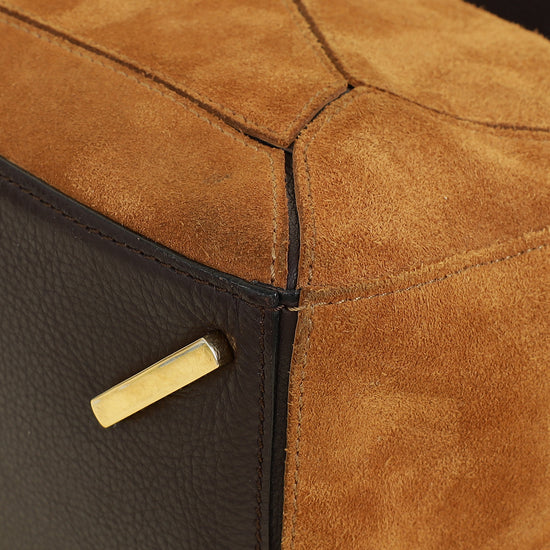 Loewe Cognac Puzzle Edge Medium Bag
