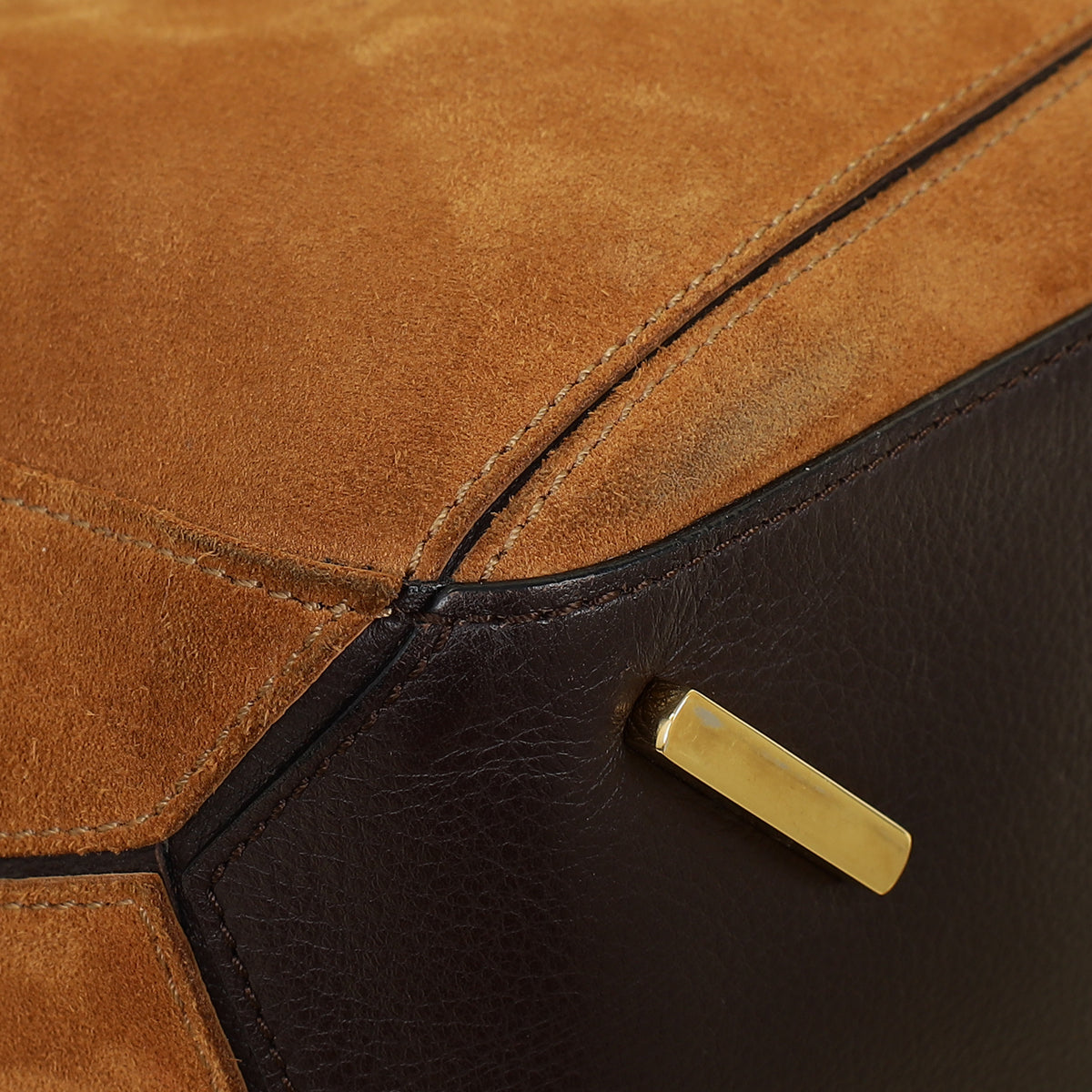 Loewe Cognac Puzzle Edge Medium Bag