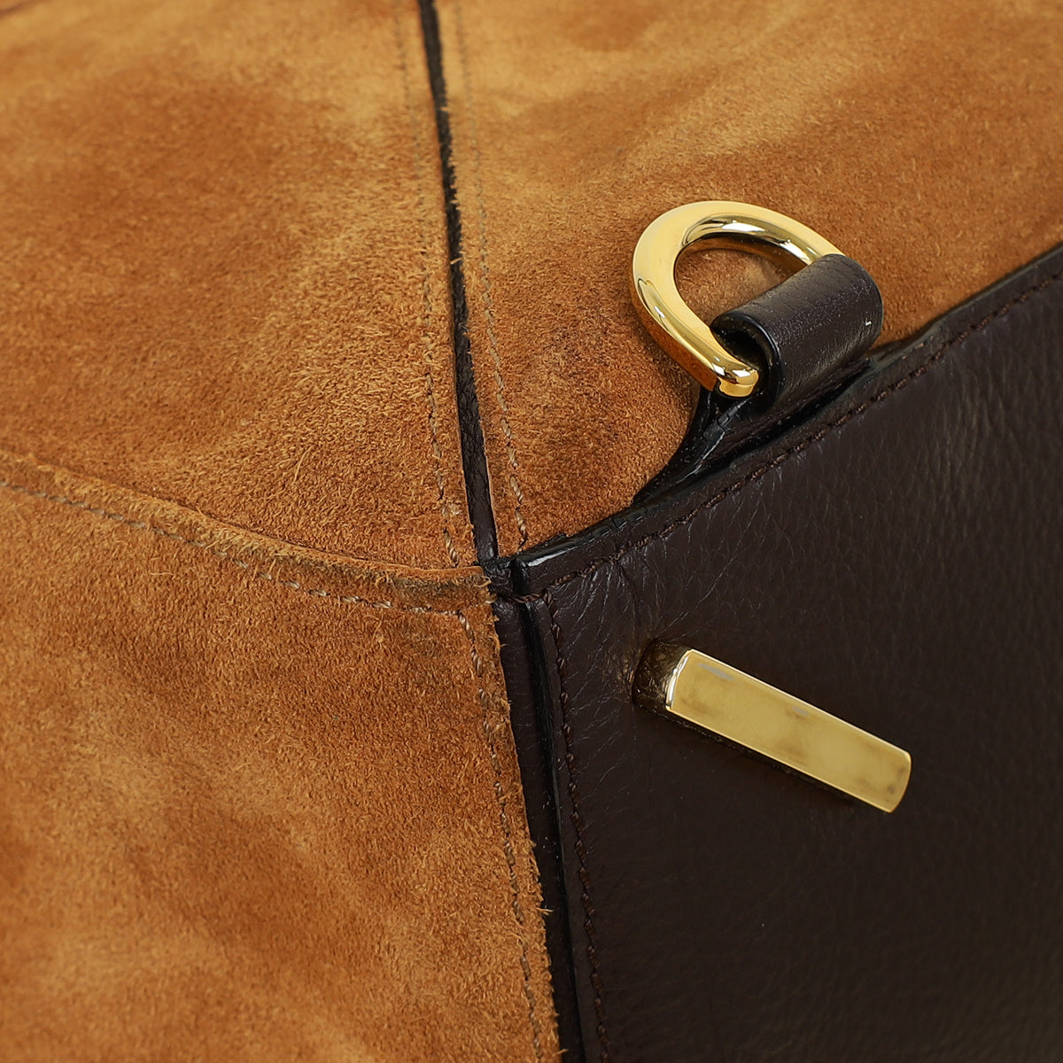 Loewe Cognac Puzzle Edge Medium Bag