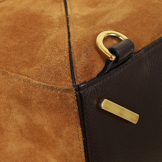 Loewe Cognac Puzzle Edge Medium Bag