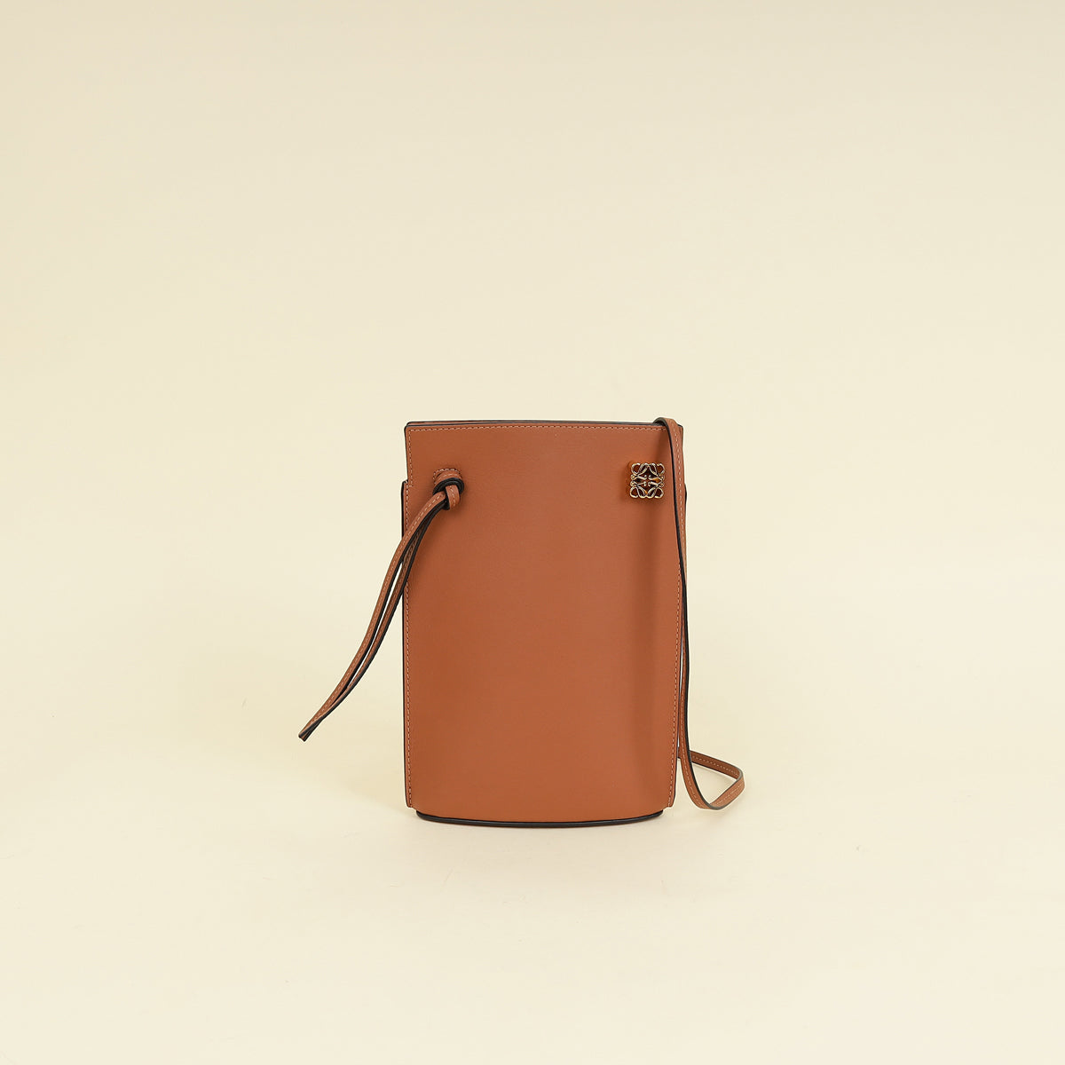 Loewe Brown Dice Pocket Pouch-Loewe-THE CLOSET