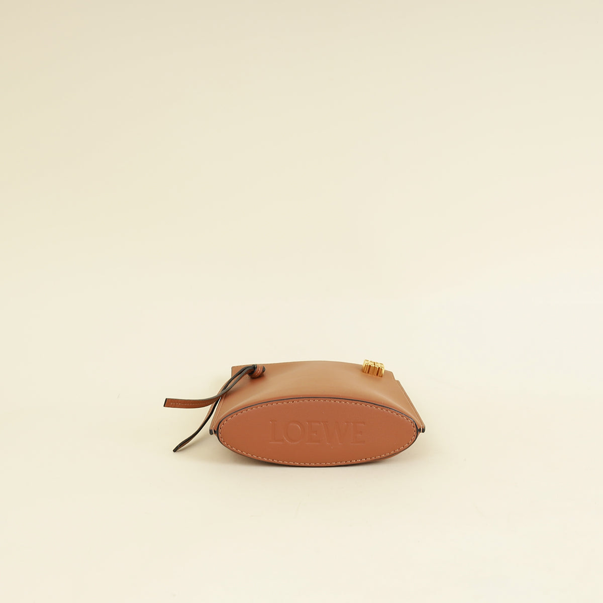 Loewe Brown Dice Pocket Pouch-Loewe-THE CLOSET