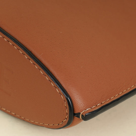 Loewe Brown Dice Pocket Pouch-Loewe-THE CLOSET