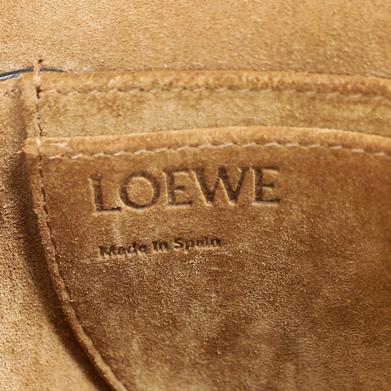 Loewe Brown Python Mini Gate Bag-Loewe-THE CLOSET