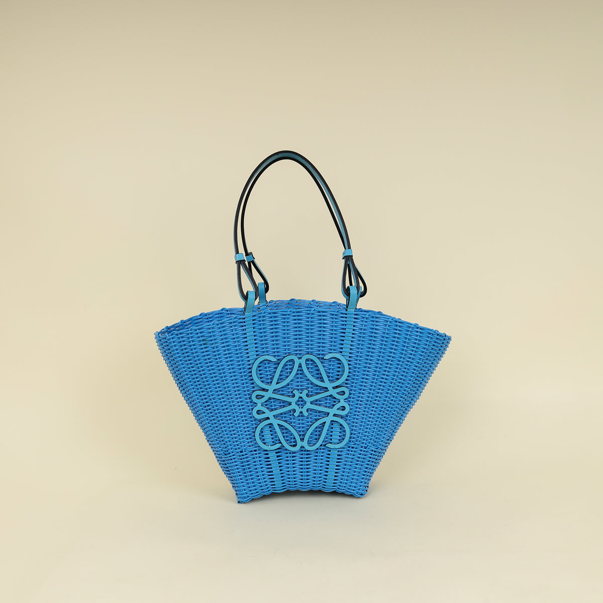 Loewe Blue X Paula's Ibiza Small Mermaid Basket Bag-Loewe-THE CLOSET