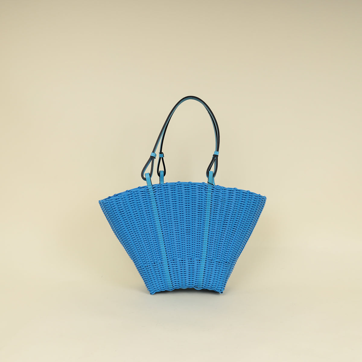 Loewe Blue X Paula's Ibiza Small Mermaid Basket Bag-Loewe-THE CLOSET
