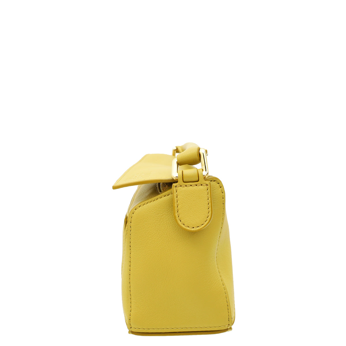 Loewe Bright Ochre Mini Puzzle Mini Bag