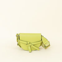 Loewe Kiwi Green Mini Gate Dual Bag