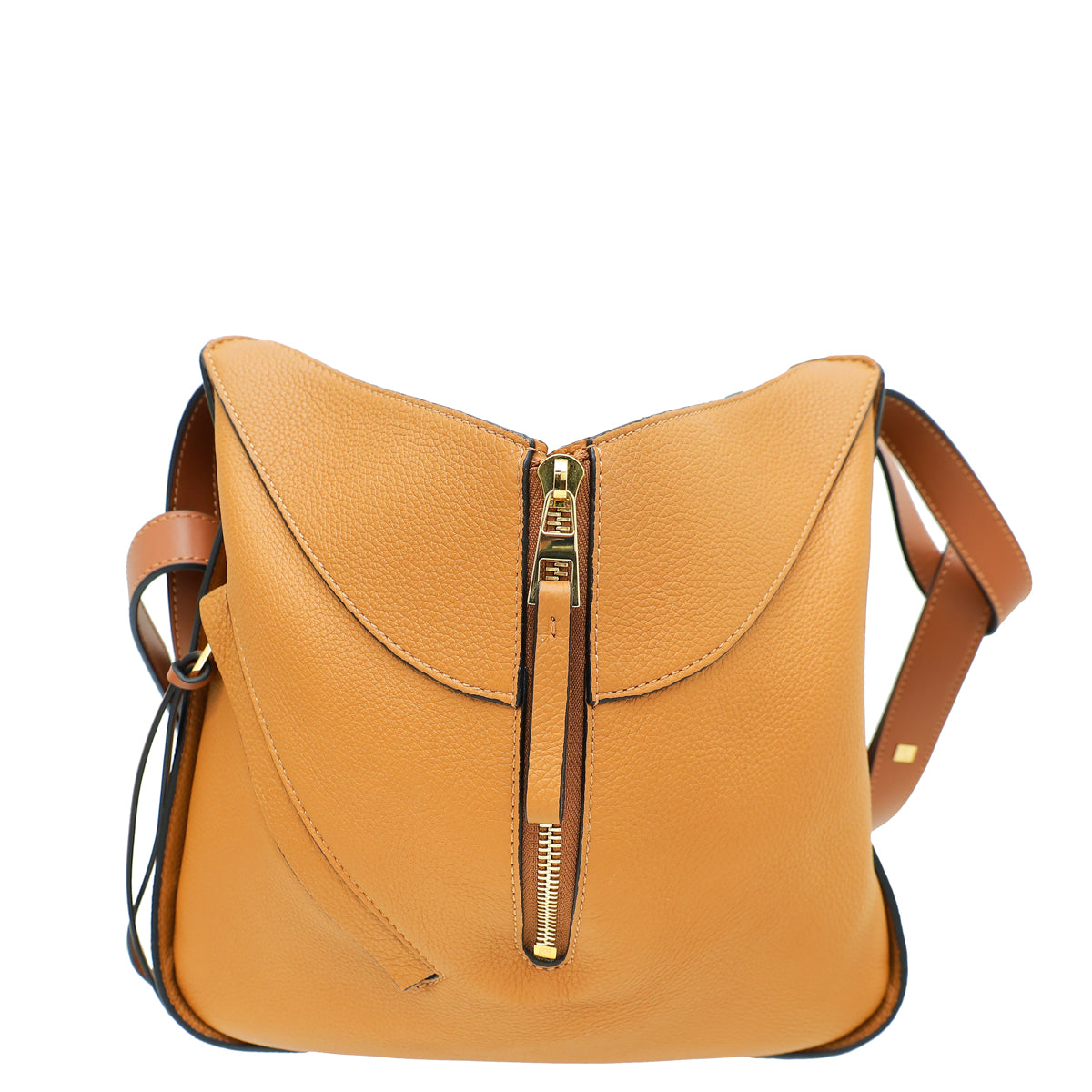 Loewe Light Caramel Small Hammock Soft Shoulder Bag