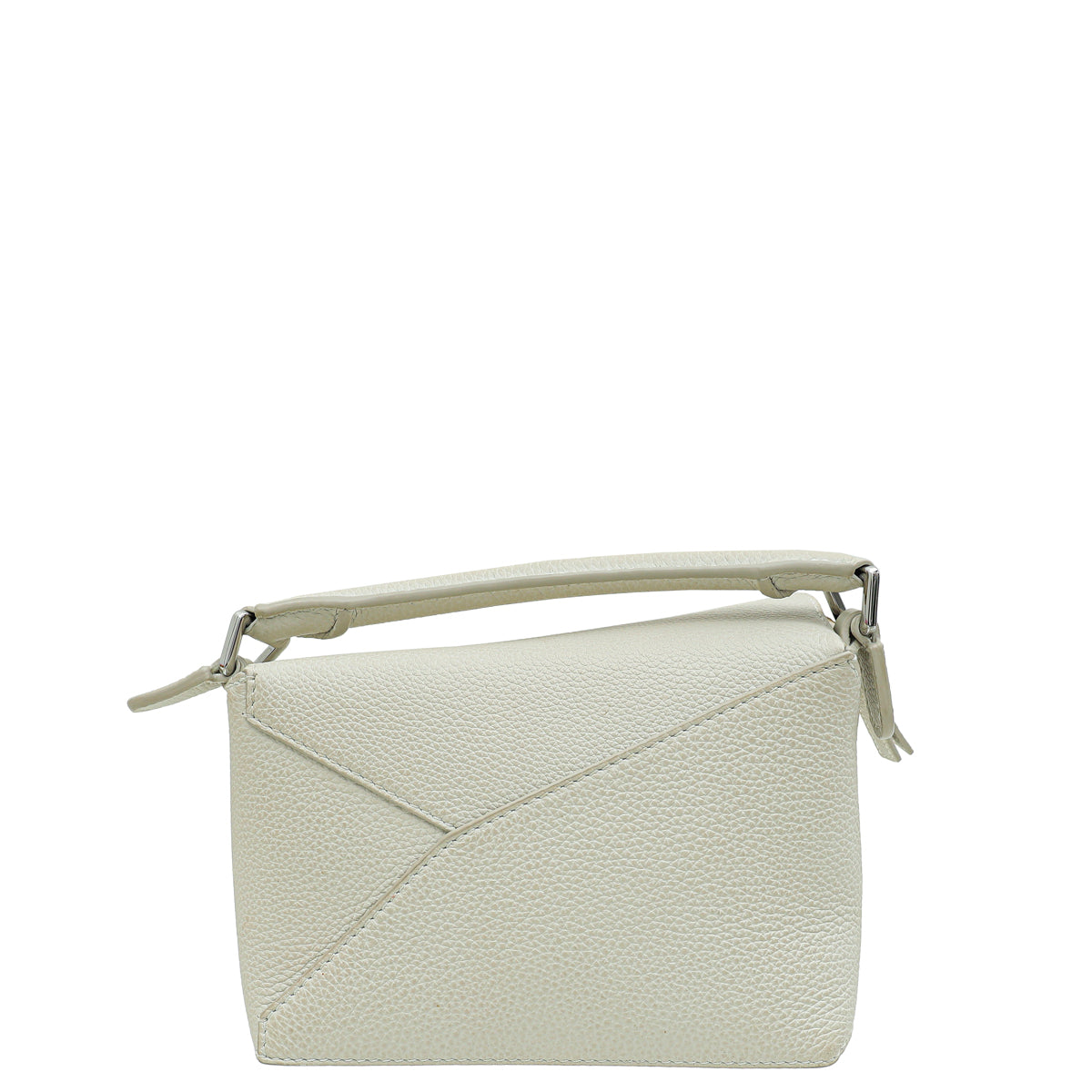 Loewe White Mini Puzzle Bag-Loewe-THE CLOSET