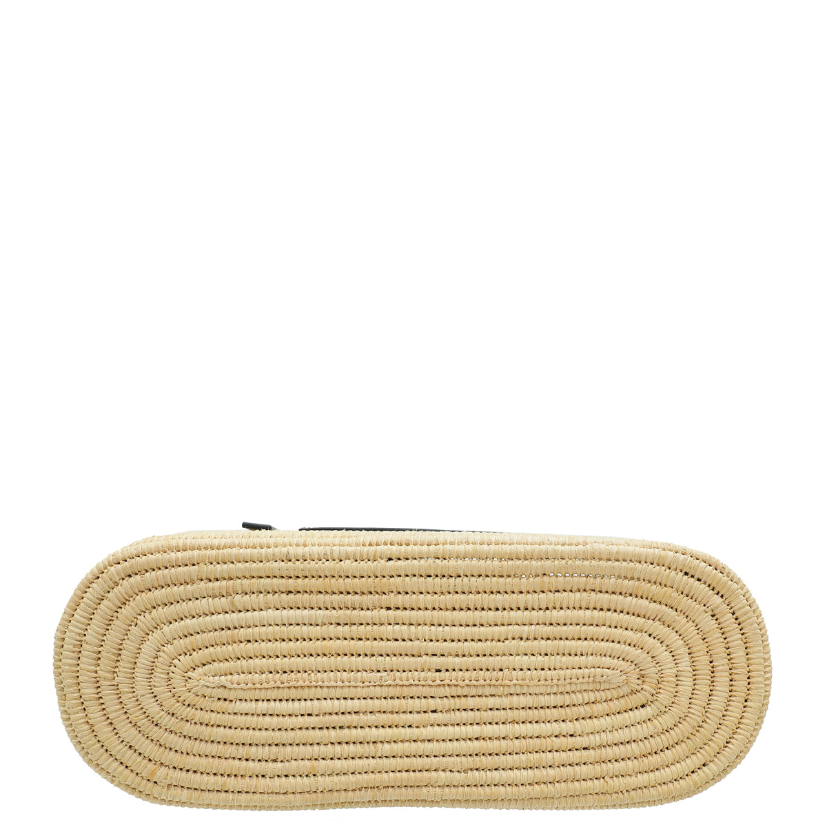 Loewe Bicolor Small Square Basket Raffia Bag