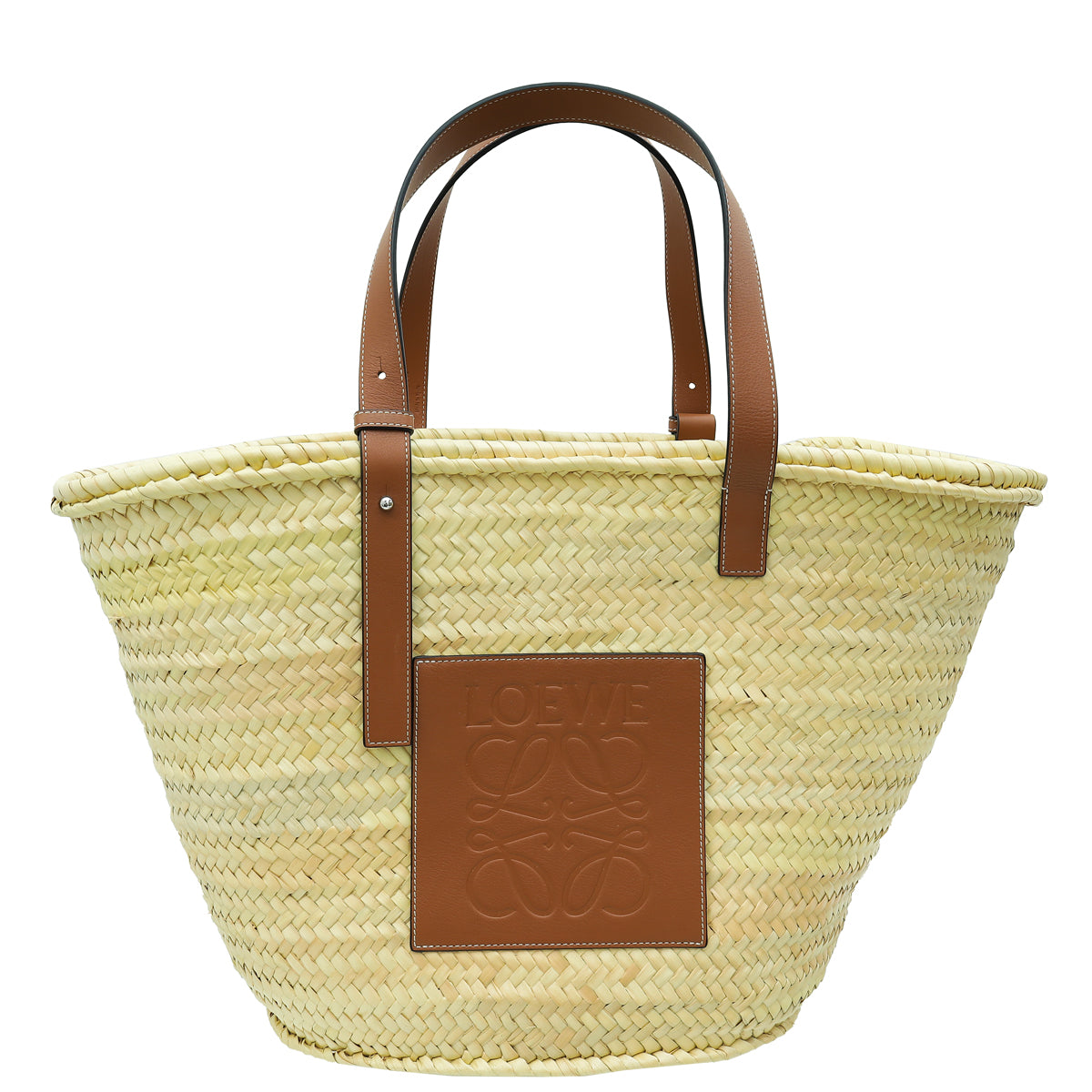 Loewe Bicolor Basket Large Tote Bag-Loewe-THE CLOSET
