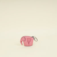 Loewe Dark Pink Elephant Keychain