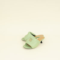 Loewe Pistachio Hue Anagram Padded Mules 36