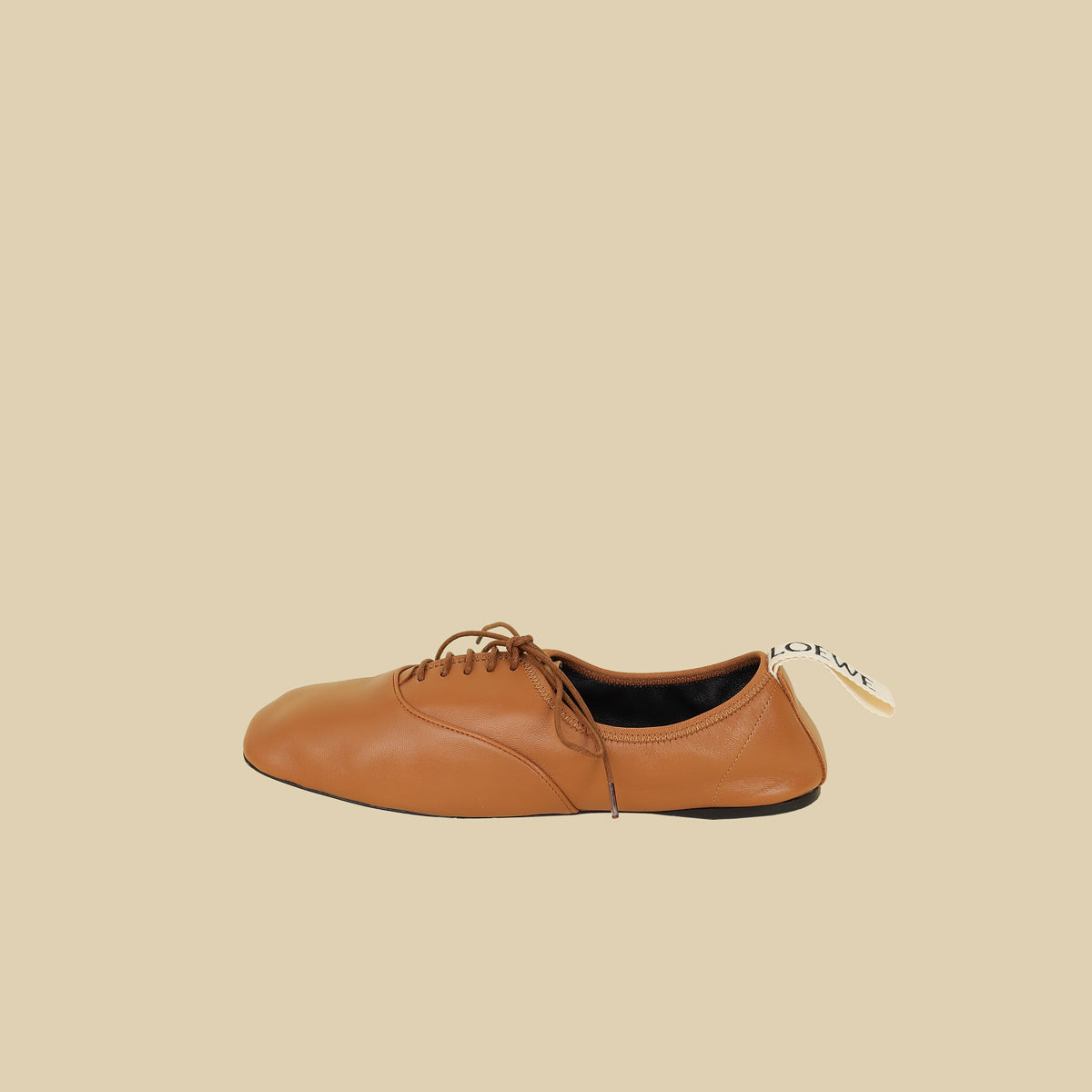 Loewe Brown Soft Derby Shoes 39-Loewe-THE CLOSET