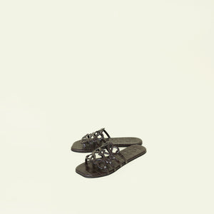 Loewe Dark Brown Petal Anagram Slide 37